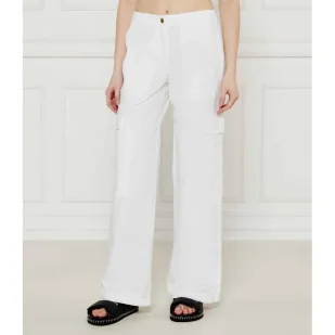 Michael Kors Spodnie cargo flare fit - Spodnie damskie - miniaturka - grafika 1