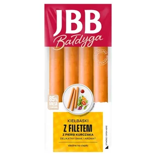 JBB Bałdyga Kiełbaski z filetem z piersi kurczaka 190 g - Kiełbasa i wędliny - miniaturka - grafika 1