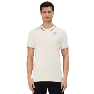 Kappa Polo Ezio 2 białe męskie, rozmiar L - Koszulki męskie - miniaturka - grafika 1