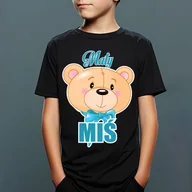 Koszulki dla chłopców - Mały miś - koszulka dziecięca - miniaturka - grafika 1