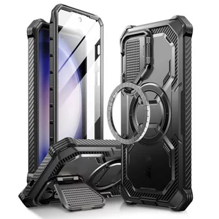 Etui SAMSUNG GALAXY S24+ Supcase IBLSN ArmorBox MagSafe czarne - Etui i futerały do telefonów - miniaturka - grafika 1