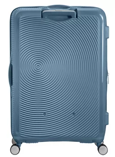 Walizka duża poszerzana American Tourister Soundbox - stone blue - Walizki - miniaturka - grafika 2
