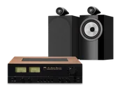 Zestawy stereo - NAD C 3050 (orzech) + 705 S3 (czarny) - miniaturka - grafika 1