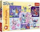 Puzzle - Puzzle 300 Zakręcony Stitch TREFL - miniaturka - grafika 1