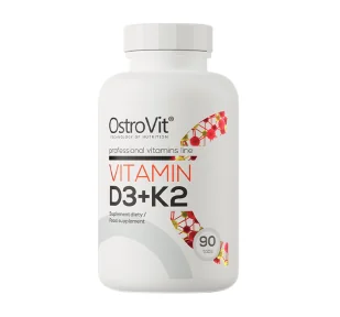 Ostrovit Vitamin D3 + K2 90 Tabletek Witaminy (OST/154) - Witaminy i minerały - miniaturka - grafika 1