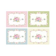 Serwisy obiadowe - Easy Life Zestaw R2S 961heri Heritage obudowa z twardego tworzywa sztucznego wielokolorowa 41 x 31 x 3 cm 4-częściowy na stół 961HERI - miniaturka - grafika 1