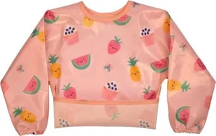 BIBETTA sleeved bib Pink Yummy Treats, BZS-51-003 - Śliniaki i fartuszki - miniaturka - grafika 1