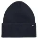 Czapki damskie - Czapka Essential Flag Beanie AW0AW13819 DW6 (TH548-c) Tommy Hilfiger - miniaturka - grafika 1