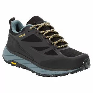 Jack Wolfskin Terraventure Texapore Low Shoes Men, szary/czarny UK 8 | EU 42 2022 Buty turystyczne 4051621-6364-080 - Buty trekkingowe męskie - miniaturka - grafika 1