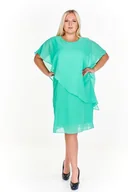 Sukienki - Sukienka FSU1121 MIĘTOWY - Fokus - miniaturka - grafika 1