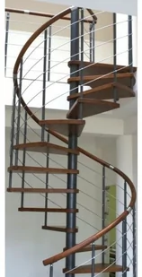 Schody kręcone DUDA model Venecja 04 S 200 cm - Schody strychowe - miniaturka - grafika 1