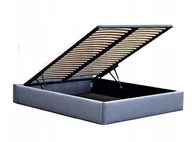 Łóżka - ŁÓŻKO-SKRZYNIA, POJEMNIK +METALOWY STELAŻ 90X200 - miniaturka - grafika 1