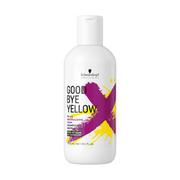 Szampony do włosów - Schwarzkopf Goodbye Yellow Szampon neutralizujący żółte tony 300ml - miniaturka - grafika 1