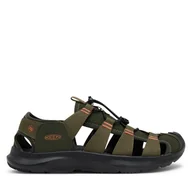 Sandały męskie - Sandały Keen Seanik H2 M 1030387 Khaki - miniaturka - grafika 1