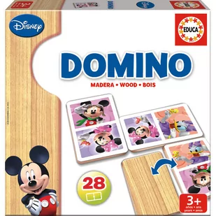 Educa Drewniane, Mickey i Minnie 16037 - Gry planszowe - miniaturka - grafika 1