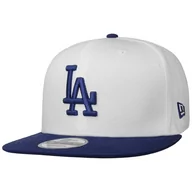 Czapki i chusty sportowe męskie - Czapka 9Fifty White Crown Dodgers by New Era, biało-niebieski, S/M (54-57 cm) - miniaturka - grafika 1