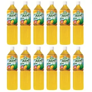 Pure Plus Napój z aloesem - Mango Zgrzewka 12 x 1.5 l - Soki i napoje niegazowane - miniaturka - grafika 1