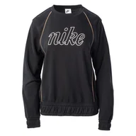 Bluzy damskie - Damska Bluza NIKE W NSW IC FLC TOP CE DQ6244-010 – Czarny - miniaturka - grafika 1