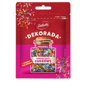 Dodatki do ciast w proszku - Delecta Dekorada Posypka pałeczki cukrowe 35 g - miniaturka - grafika 1