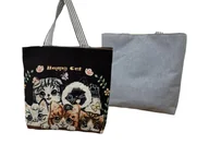 Torby i wózki na zakupy - Torba Na Ramię - Kotki - miniaturka - grafika 1