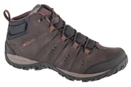 Buty trekkingowe męskie - Buty trekkingowe męskie wodoszczelne Columbia Woodburn II Waterproof Omni-Heat 2105171231 46 (13US) Brązowe (195981547306) - miniaturka - grafika 1