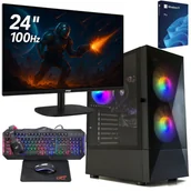 Zestawy komputerowe - ZESTAW KOMPUTER DO GIER RYZEN 5 32GB RAM 1TB M.2 NVMe WINDOWS 11 KOMPLET - miniaturka - grafika 1