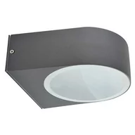 Lampy ogrodowe - Ideus Zewnętrzna LAMPA ścienna LIMO 03133 elewacyjna OPRAWA tarasowy KINKIET outdoor IP54 ciemnoszary 03133 - miniaturka - grafika 1