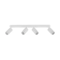 Lampy sufitowe - Biała listwa sufitowa, regulowane spoty TK 6917 z serii JET WHITE - miniaturka - grafika 1