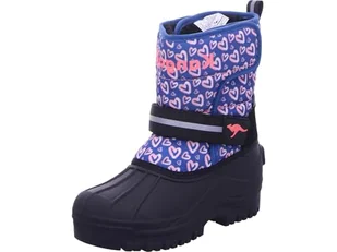 KangaROOS Męskie śniegowce K-Shell II, Midnight/Rose Heart, 35 EU, Midnight Rose Heart, 35 - Śniegowce damskie - miniaturka - grafika 1