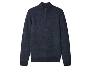 esmara Men Sweter męski z golfem (Ciemnoniebieski, XL (56/58)) - Swetry męskie esmara Men Sweter męski z golfem (Ciemnoniebieski, XL (56/58)) - Swetry męskie - miniaturka - grafika 1