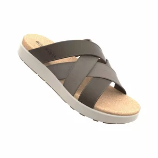 Klapki damskie KEEN ELLE MIXED SLIDE - Klapki i japonki damskie - miniaturka - grafika 12