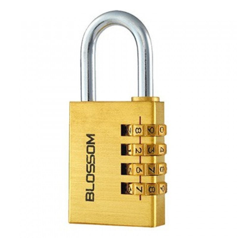 Blossom HANGING BRASS CODE LOCK NL11 28X4 6/72