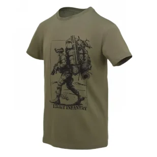 T-Shirt Helikon-Tex (Light infantry) - Olive Green - Odzież taktyczna i umundurowanie - miniaturka - grafika 1