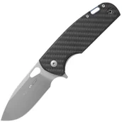 Scyzoryki - Viper KYOMI Drop Point Satin N690Co, Włókno węglowe V5938FC - miniaturka - grafika 1