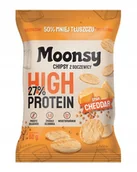 Batoniki - Eurowafle Moonsy Chipsy z soczewicy sera cheddar 60 g - miniaturka - grafika 1