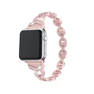 Akcesoria do smartwatchy - Pasek bransoletka do Apple Watch 42/44/45 wzór 3 różowa - miniaturka - grafika 1