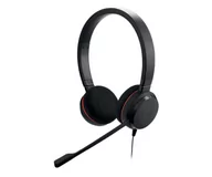 Słuchawki - Jabra Evolve 20 Duo czarne - miniaturka - grafika 1