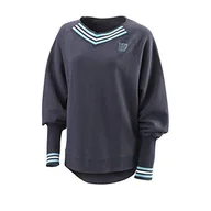 Swetry damskie - Wilson Sweter damski CHI COTTON PULLOVER wielokolorowa Przestrzeń zewnętrzna XL - miniaturka - grafika 1