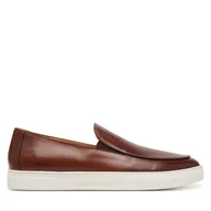 Półbuty męskie - Półbuty Emporio Armani X4Y007 XF849 00257 Brązowy - miniaturka - grafika 1