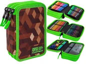 Piórniki - CoolPack Piórnik Potrójny Z Wyposażeneim Jumper 3 Game - miniaturka - grafika 1