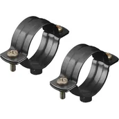 Rynny i akcesoria - Obejma metalowa 75, para grafit Marley - miniaturka - grafika 1