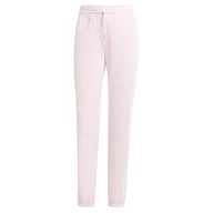 Spodnie rowerowe - adidas Kobiety ESSENTIALS 3-STRIPES FRENCH TERRY CUFFED PANTS, Clear Pink/White, M - miniaturka - grafika 1