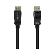Kable komputerowe i do monitorów - Certyfikat AISENS A149-0432 DISPLAYPORT V1.4 8K przy 60 Hz, DP/M-DP/M, czarny, 2 m - miniaturka - grafika 1