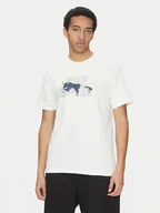 Koszulki męskie - Nike T-Shirt FV3496 Écru Regular Fit - miniaturka - grafika 1