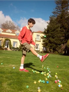 Reserved - Bawełniane szorty - ciemnozielony - Spodnie i spodenki dla chłopców - miniaturka - grafika 1