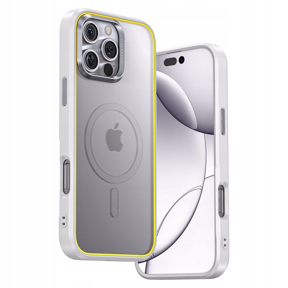 Etui na telefon AOHi The Future Magarmor iPhone 16 Pro Max Biały