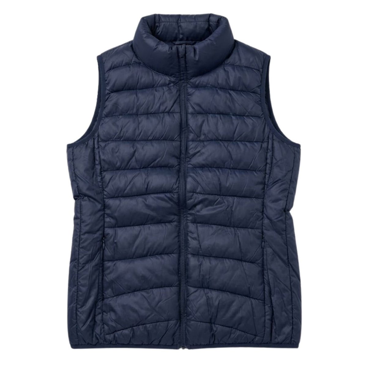 Kamizelka damska Zelia bezrękawnik granatowy pikowany-XXL