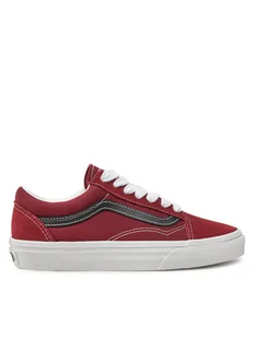 Vans Tenisówki Old Skool VN0A2Z42MDB1 Czerwony - Trampki damskie - miniaturka - grafika 1
