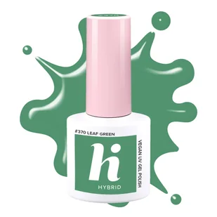 HI HYBRID Lakier hybrydowy 370 Leaf Green 5ml - Lakiery hybrydowe - miniaturka - grafika 1