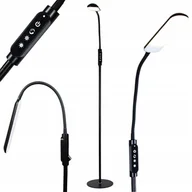 Lampy stojące - NOWOCZESNA LAMPA 12W stojąca podłogowa LED + pilot - miniaturka - grafika 1